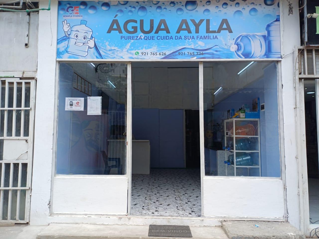 Loja Água Ayla — Geniayla Essência em Luanda